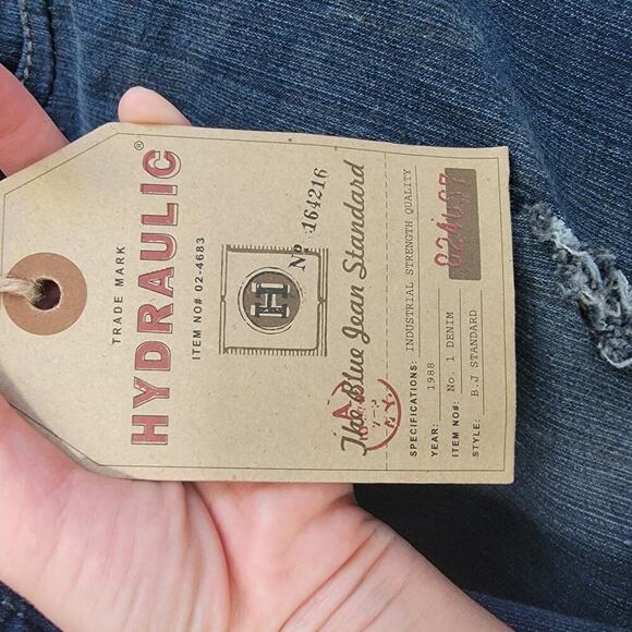 NWT Hydraulic Slim Boot Bailey Denim Low Rise Blue Jeans Stretch Pants Size 5/6 - Picture 10 of 10